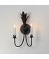 Paloma 2-Light Sconce Anthracite