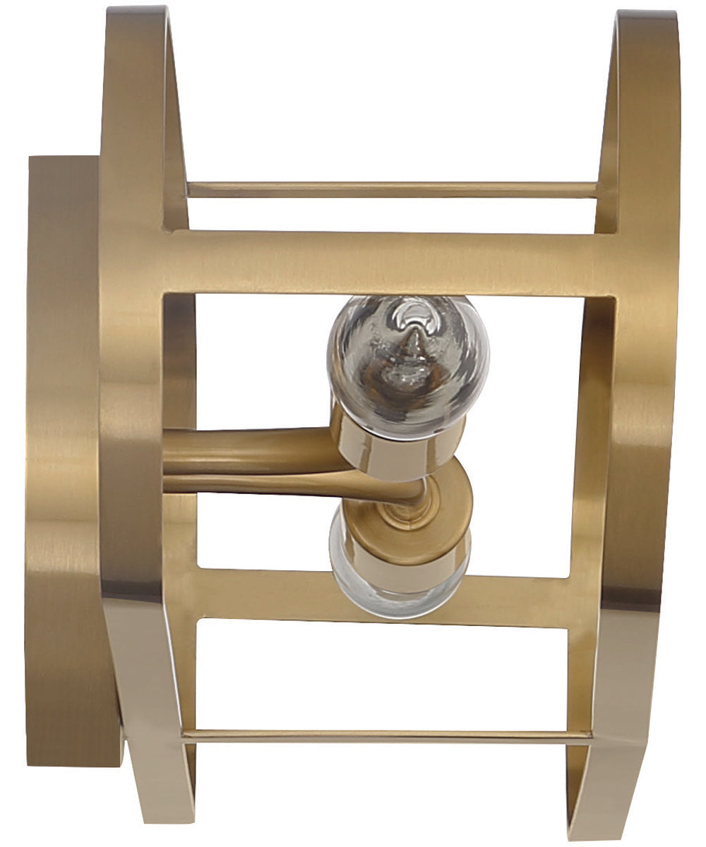 Mindful 2-Light Vanity Satin Brass