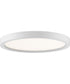 Outskirts  Flush Mount White Lustre