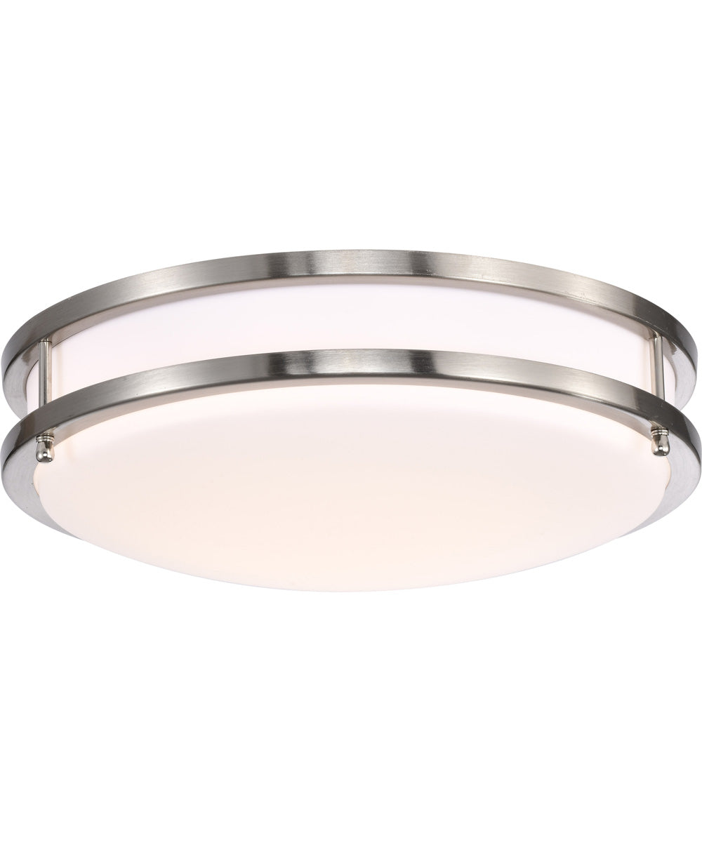Glamour  Close-to-Ceiling Brushed Nickel