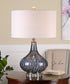 27"H Sutera Water Glass Table Lamp