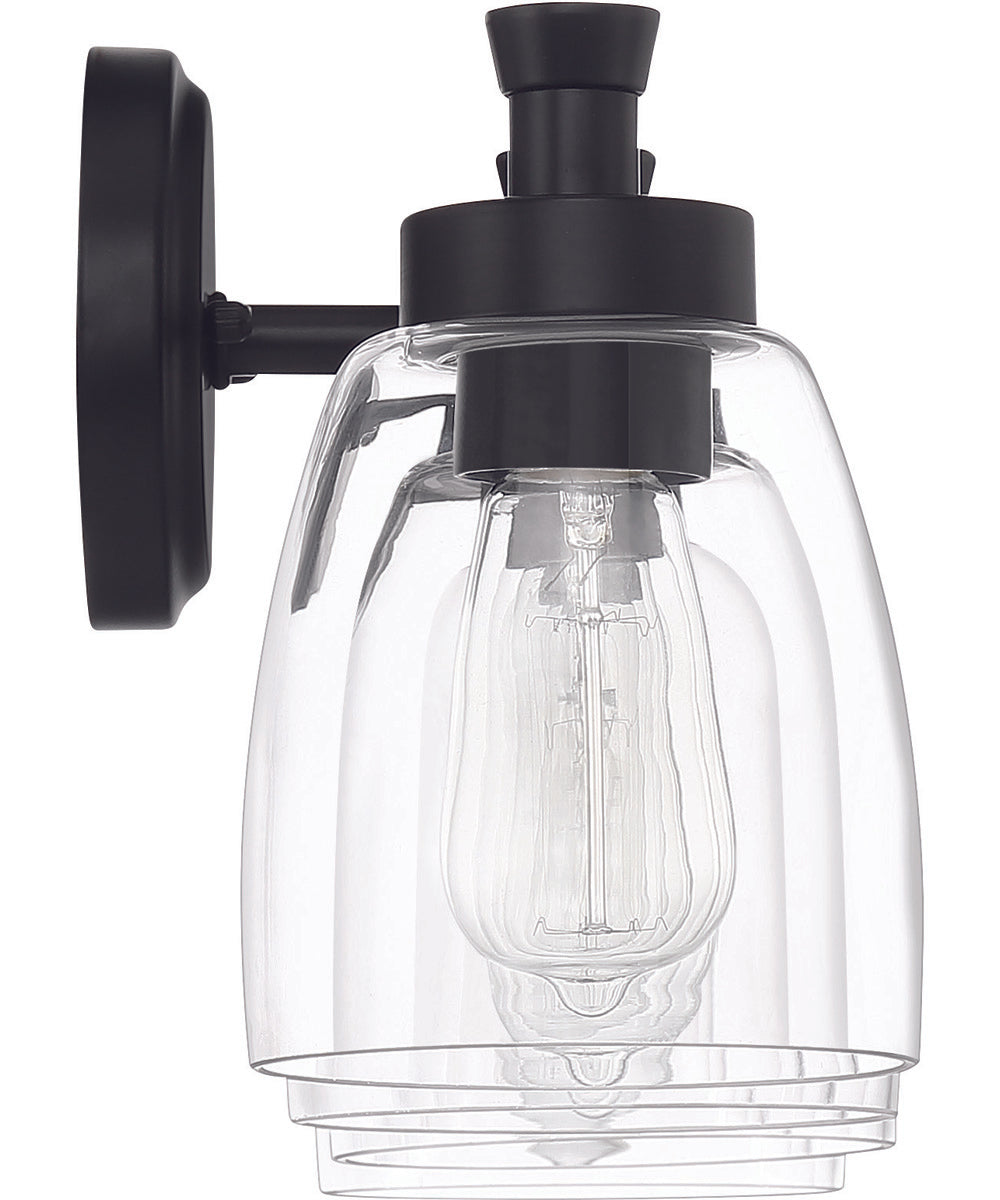 Henning 4-Light Vanity Flat Black