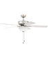 52" Pro Plus 211 2-Light Ceiling Fan (Blades Included) Brushed Satin Nickel