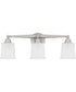 Cecilia Large 3-light Bath Light Brushed Nickel