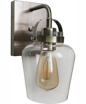 Trystan 1-Light Wall Sconce Brushed Polished Nickel