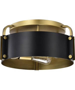 Altos 3-Light Close-to-Ceiling Matte Black