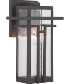 Boxwood 1-Light Small Wall Lantern Antique Bronze