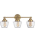 Essex 3-Light Bath Vanity Light Satin Brass