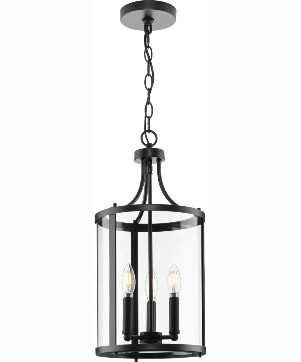 Gilliam 3-Light New Traditional Hall & Foyer Matte Black