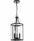 Gilliam 3-Light New Traditional Hall & Foyer Matte Black