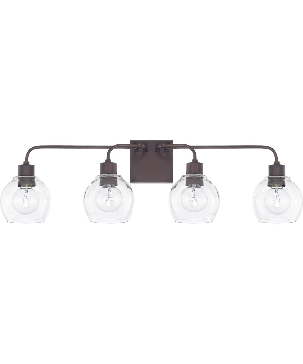 Tanner 4-Light Vanity In Bronze