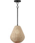 Maldives 1-Light Pendant Black
