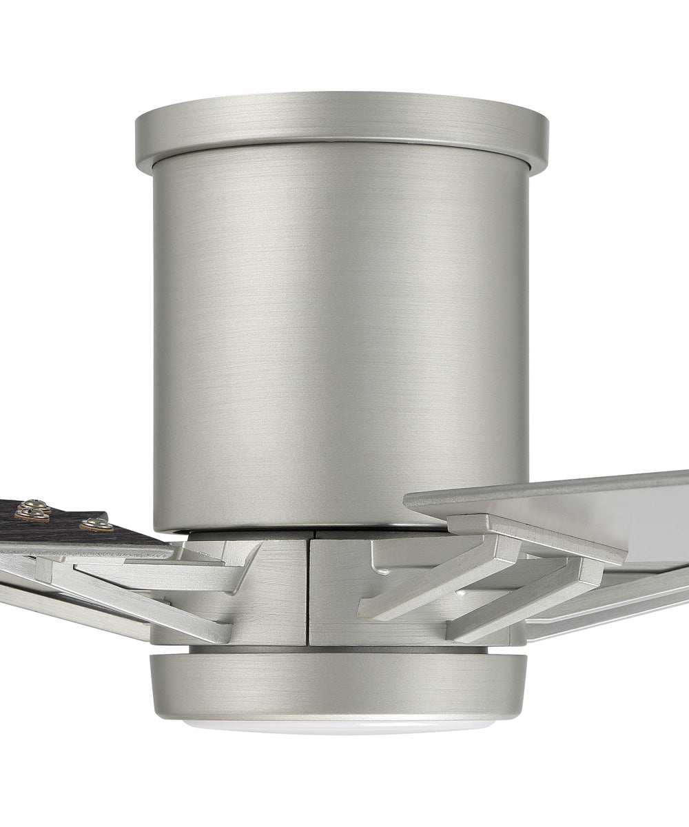 52" Wyatt 1-Light Ceiling Fan Painted Nickel