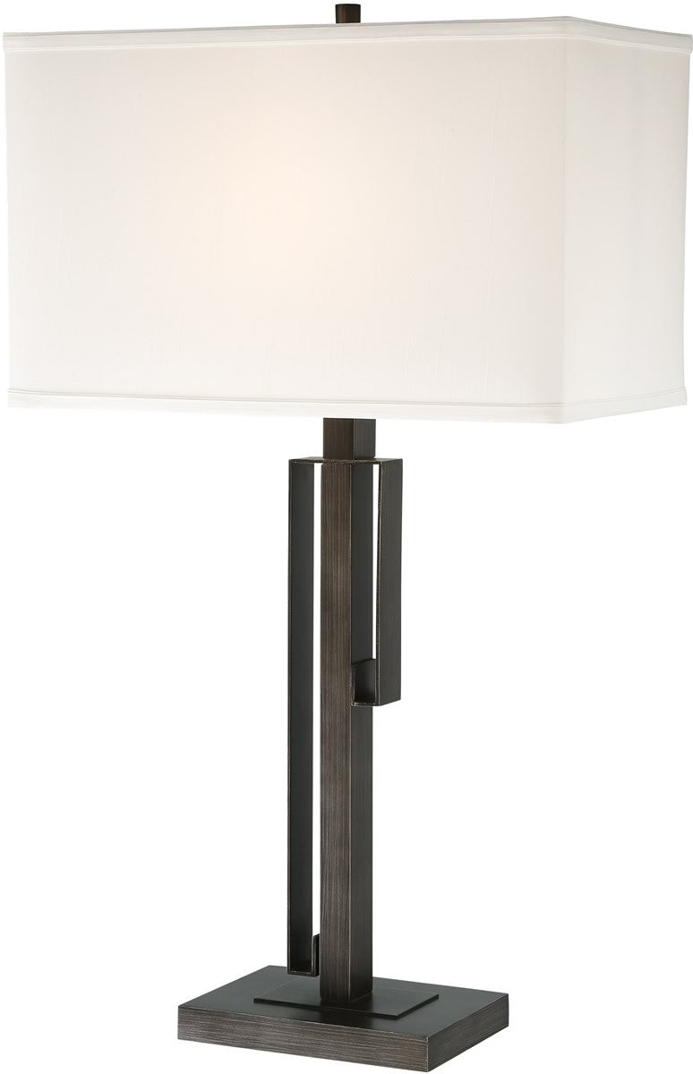 30"H Kurtis 1-light Table Lamp Brushed Black