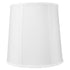 10x12x12 White Linen Fabric Drum Lampshade