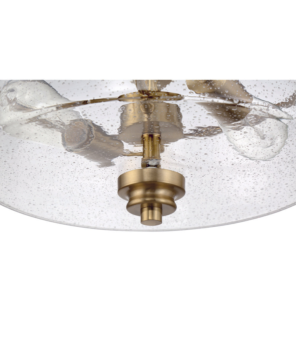Bolden 2-Light Convertible Semi Flush Satin Brass