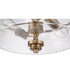 Bolden 2-Light Convertible Semi Flush Satin Brass