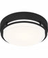 Hale Small Flush Mount Earth Black