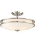Cadet Large 4-light Semi Flush Mount Brushed Nickel