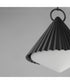 Odette 13 inch Pendant Black