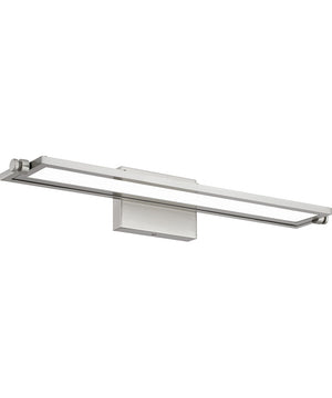 Astro Medium Bath Light Brushed Nickel