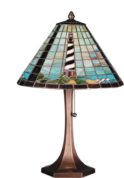21"H The Lighthouse on Cape Hatteras Table Lamp