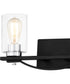 Salem Medium 2-light Bath Light Matte Black