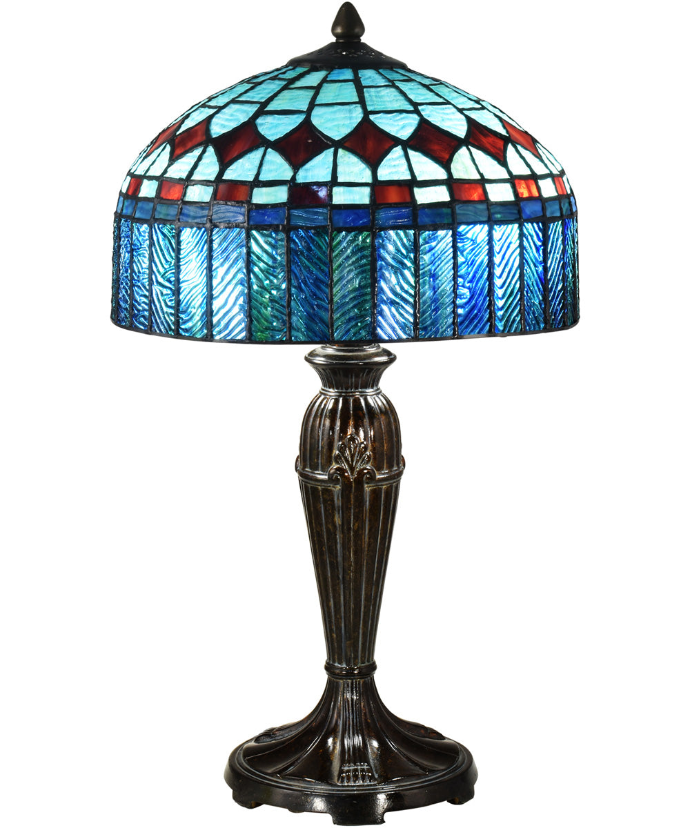Indie Diamond Tiffany Table Lamp