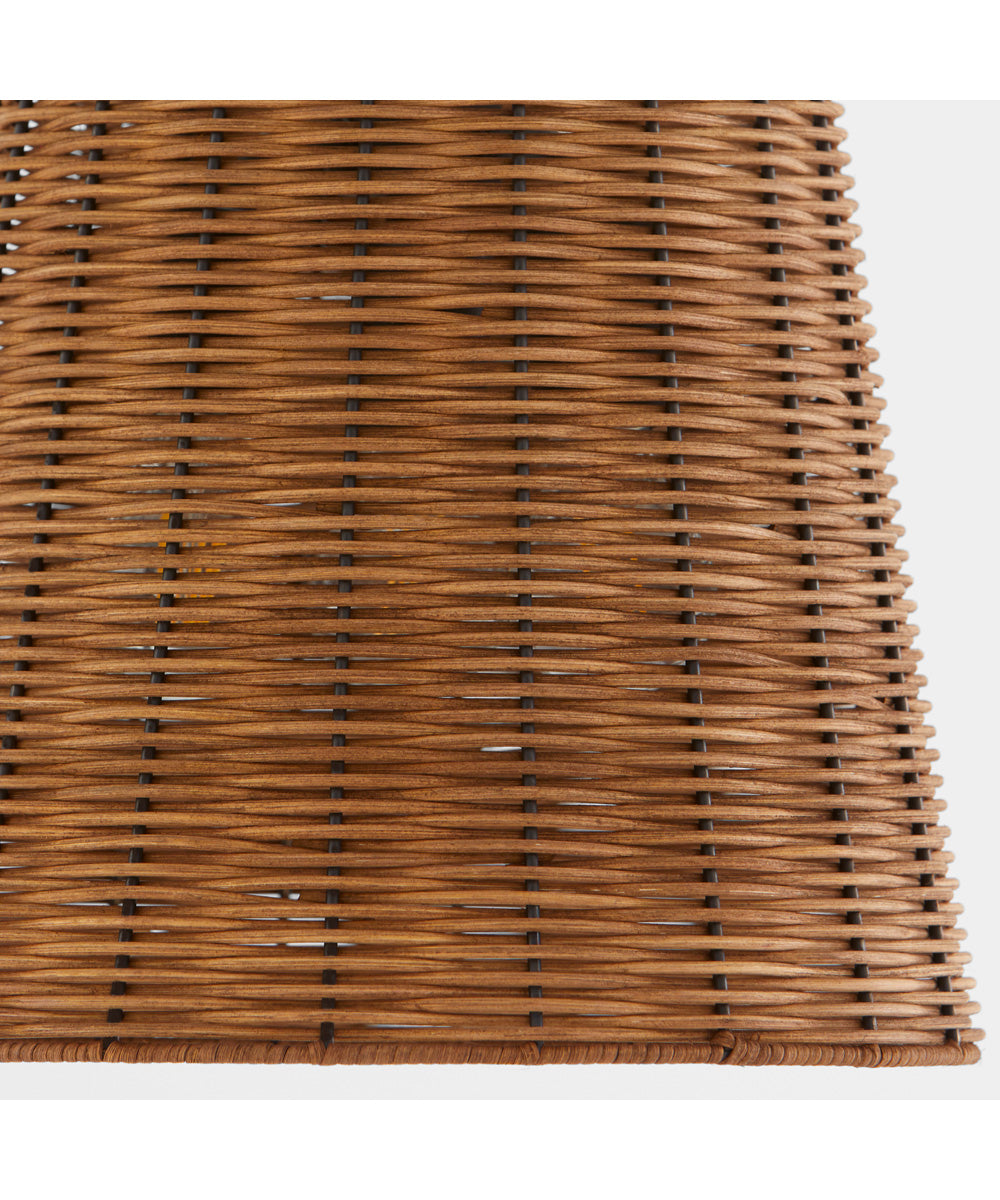 3-light Pendant Matte Black