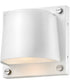 Scout Coastal Elements  1-Light Small LED Wall Mount Lantern in Satin White