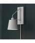 Alden 1-Light Sconce Matte White