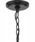 Gilliam 6-Light New Traditional Chandelier Matte Black