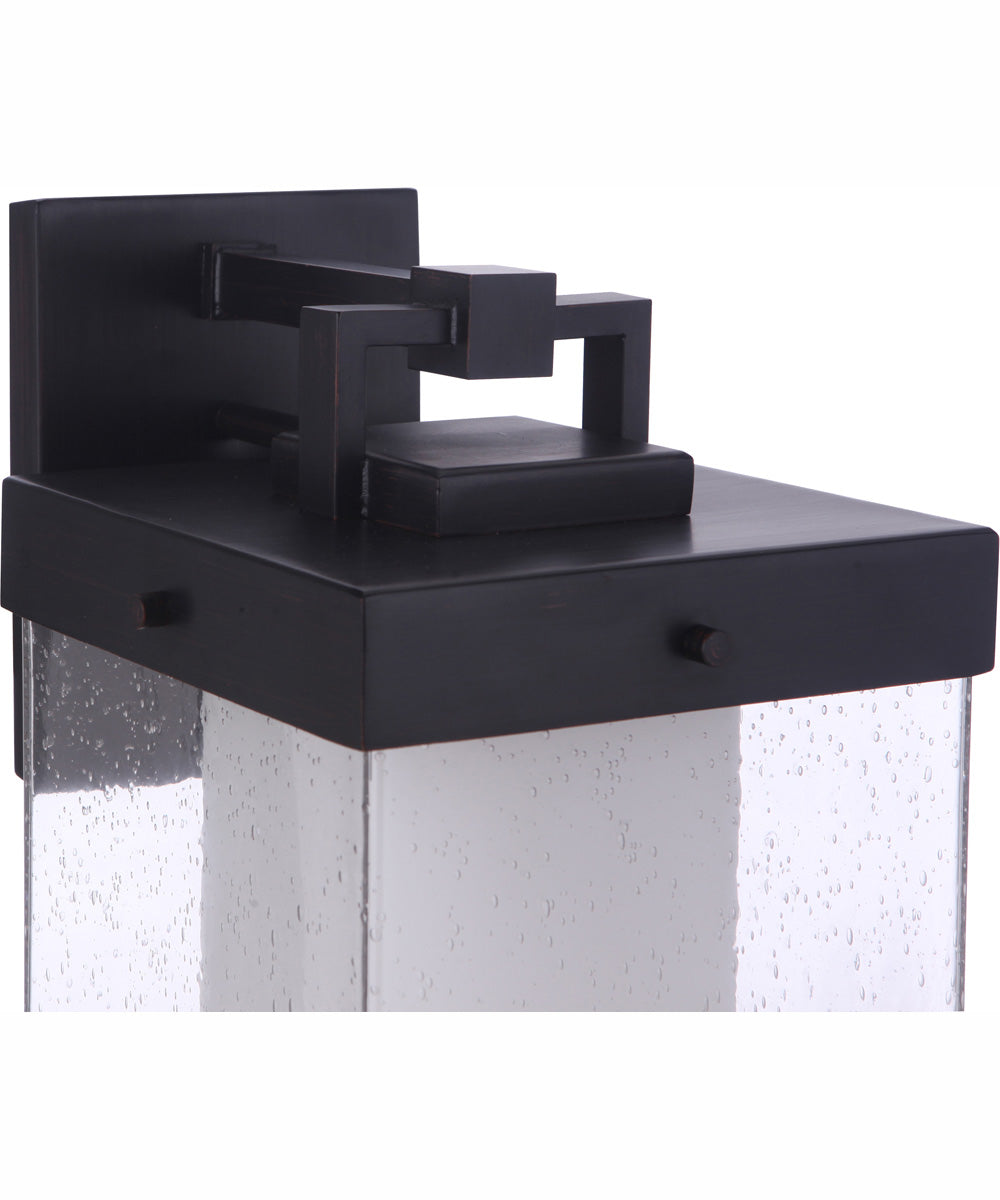 Hayner 1-Light Outdoor Wall Lantern Midnight