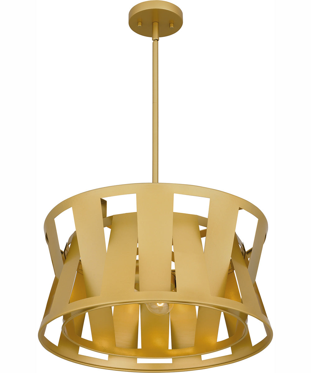 Quoizel Pendant Large 3-light Pendant Soft Gold