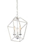 Aviary 3-light Pendant Polished Nickel