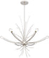 Kiera 6-light Chandelier Polished Nickel