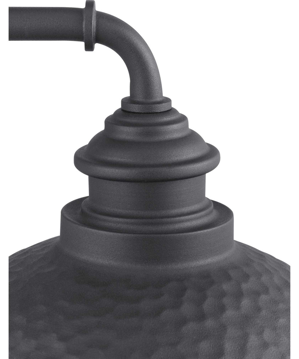 Englewood 1-Light Medium Wall Lantern Textured Black