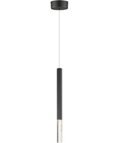 Diaphane LED 1-Light Pendant Black