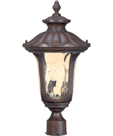 22"H Beaumont 2-Light Outdoor Fruitwood