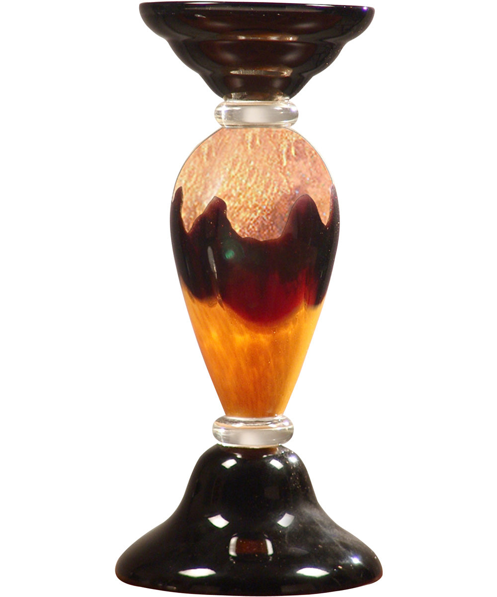Sonora Small Hand Blown Art Glass Candle Holder
