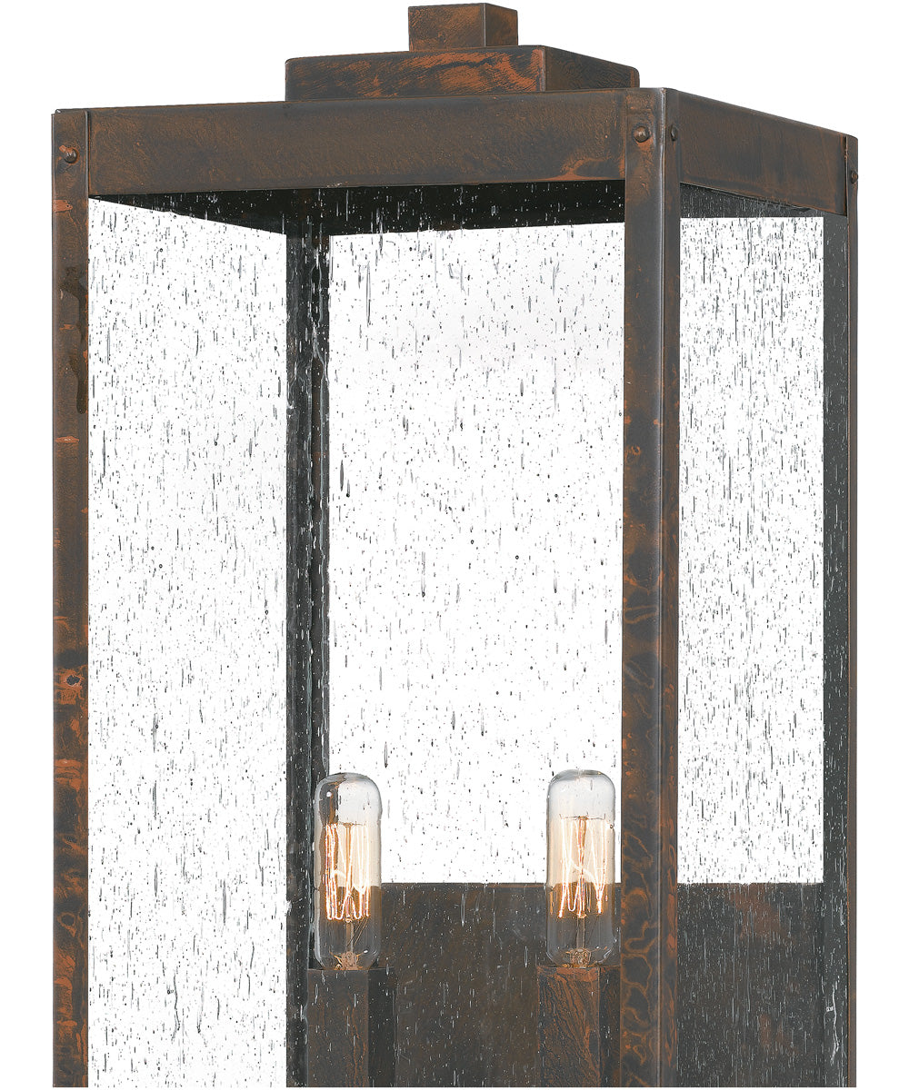 Westover Extra Large 2-light Outdoor Wall Light Industrial Bronze