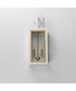 Neoclass 2-Light Outdoor Sconce White/Gold