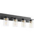 Carter 4-light Bath Vanity Light Matte Black