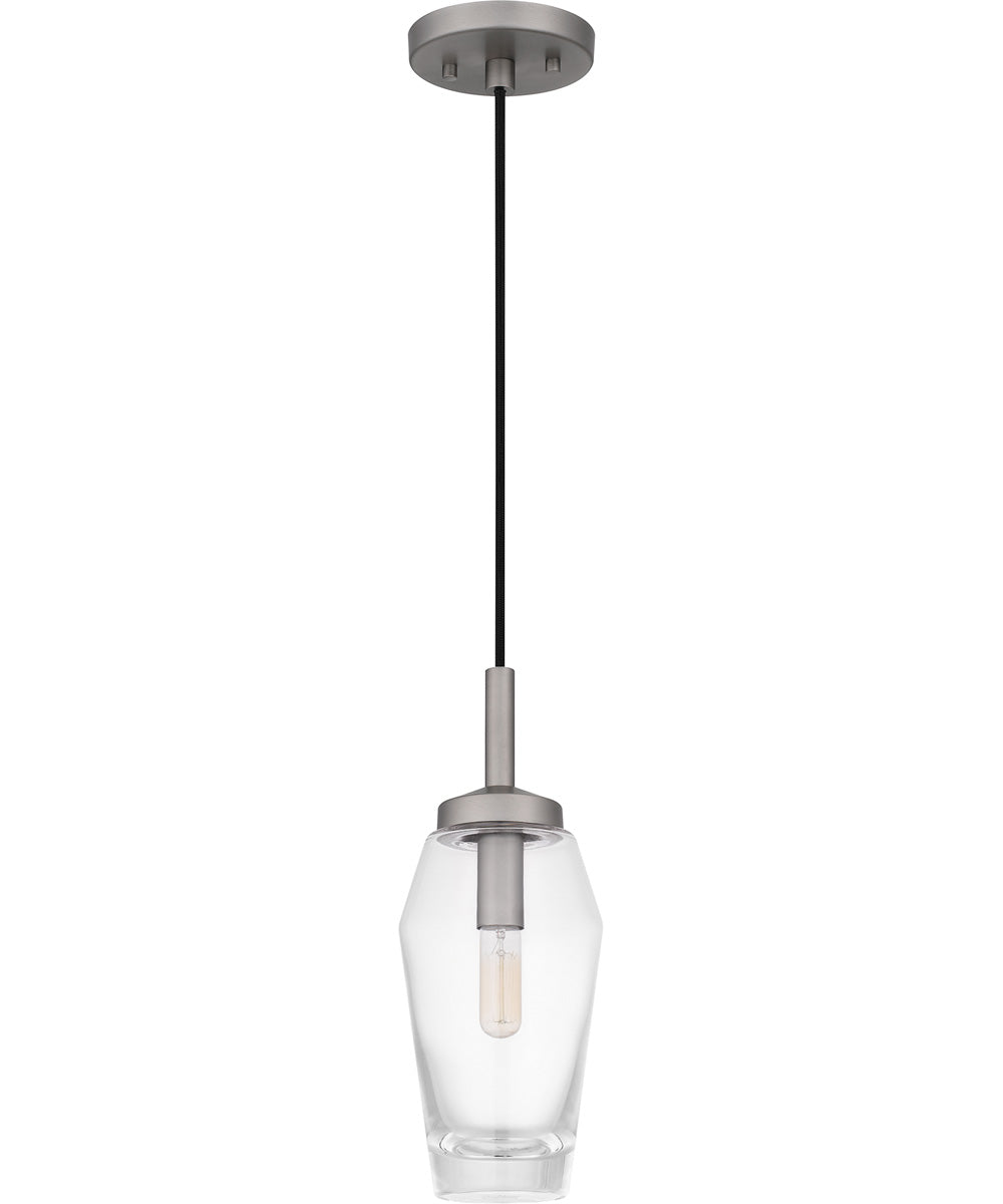 Quoizel Piccolo Pendant Small 1-light Mini Pendant Antique Nickel