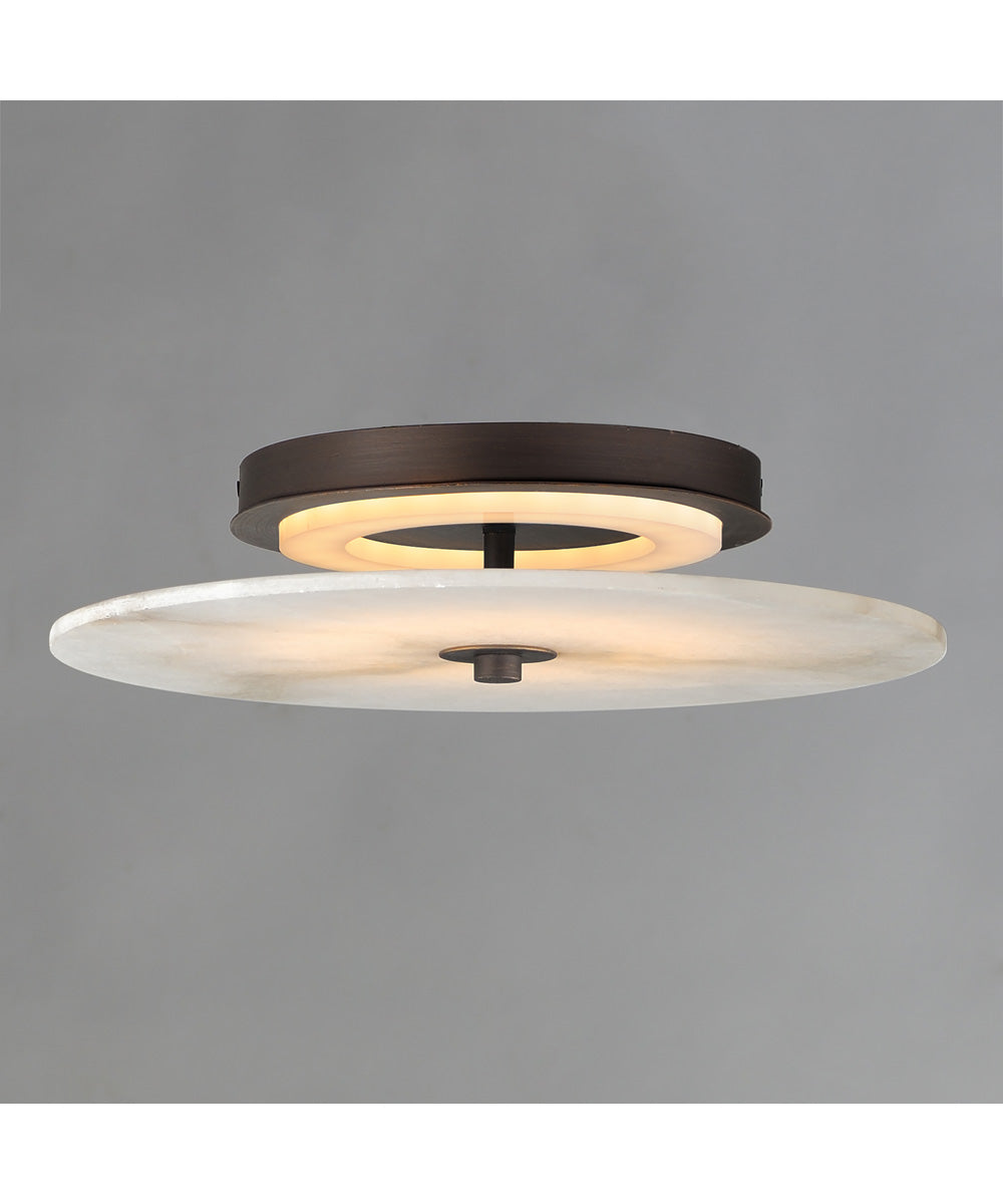 Quarry 16 inch LED Wall Sconce/Flush Mount Dark Bronze