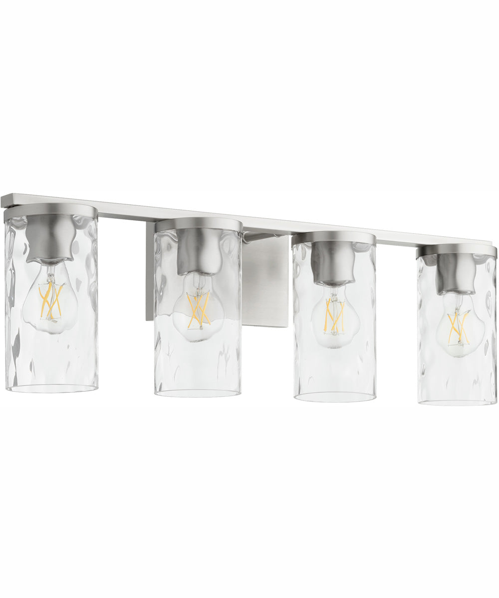 Steinway 4-light Bath Vanity Light Satin Nickel