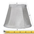 5"W x 4"H Set of 6 Gray Stretch Clip-On Candlelabra Clip-On Lamp shade