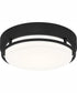 Hale Small Flush Mount Earth Black