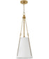 Danvers 1-Light Small Pendant in Lacquered Dark Brass