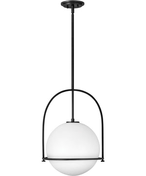 Somerset 1-Light Large Pendant in Black